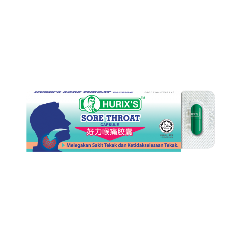 Hurix’s Sore Throat Capsule